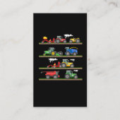 トラクタ農業コンバイン農業 名刺 (正面)