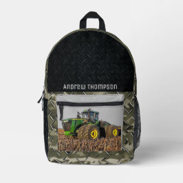トラクタ農業機器クール農業 プリントバックパック