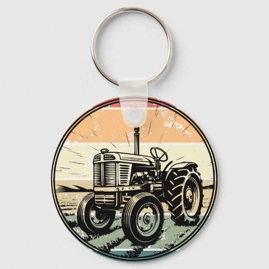 トラクタ キーホルダー (正面)
