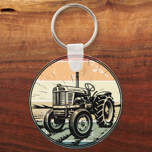 トラクタ キーホルダー (正面)