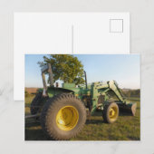 トラクタ ポストカード (正面/裏面)