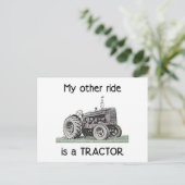 トラクタ ポストカード (スタンド正面)