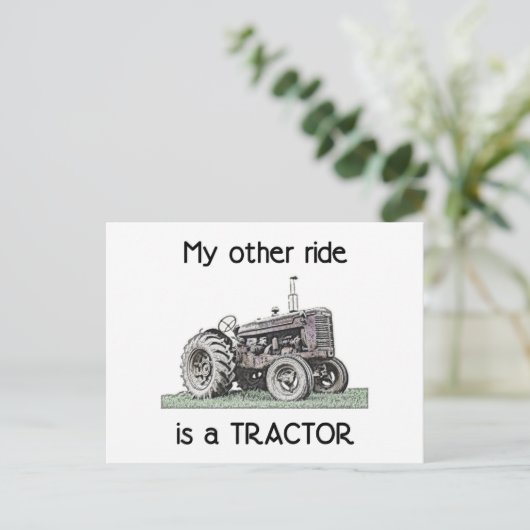 トラクタ ポストカード (スタンド正面)