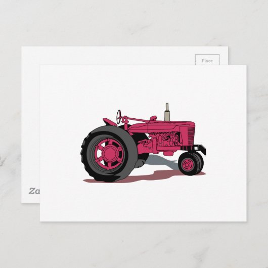 トラクタ ポストカード (正面/裏面)