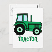 トラクタ ポストカード (正面/裏面)