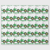 トラクタ ラッピングペーパー (フラット)