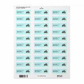 トラクタ ラベル (フルシート)