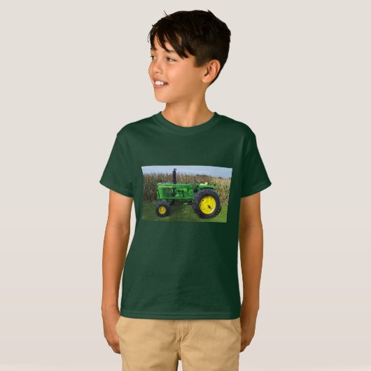 トラクタT字 Tシャツ (正面フル)