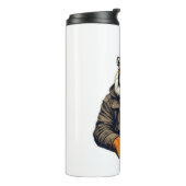 トラクールビアグラスユニーク – 動物デザイン飲料 タンブラー (回転左)