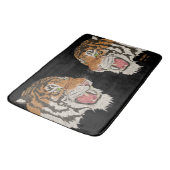 トラクール怒スクと戦う野生動物 バスマット (アングル)