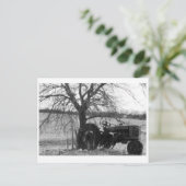 トラク退職したタ ポストカード (スタンド正面)