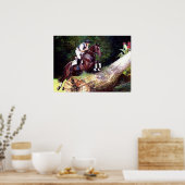 トラケナーエヴェンチングクロスカントリーホースポートレート ポスター (キッチン)