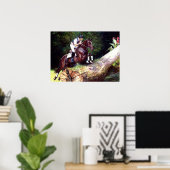 トラケナーエヴェンチングクロスカントリーホースポートレート ポスター (ホームオフィス)