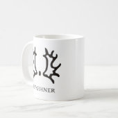 トラケナー コーヒーマグカップ (正面左)