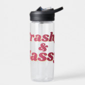 トラシおもしろいー&サシー引用文 ウォーターボトル (左面)
