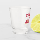 トラシおもしろいー&サシー引用文 ショットグラス (左)