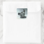 トラシアン釉薬のブロンズのヘルメット，ローマ， 1st ce スクエアシール (バッグ)