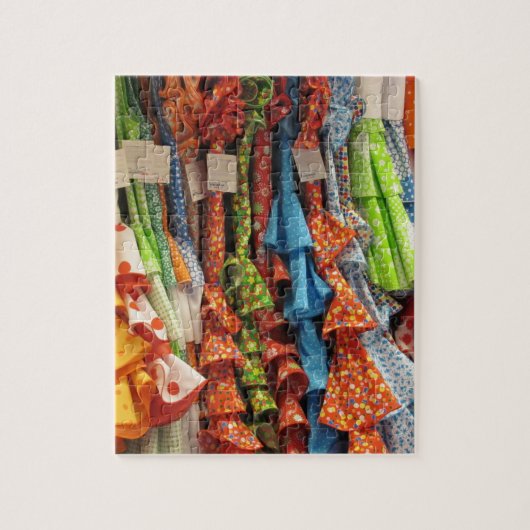 トラジェスデフラメンカセヴィラアンダルシアフェリアブリル ジグソーパズル (縦)