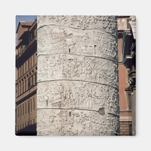 トラジャンの列の詳細 マグネット (正面)