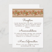 トラジリィのウェディングエンクロージャー エンクロージャーカード (正面/裏面)