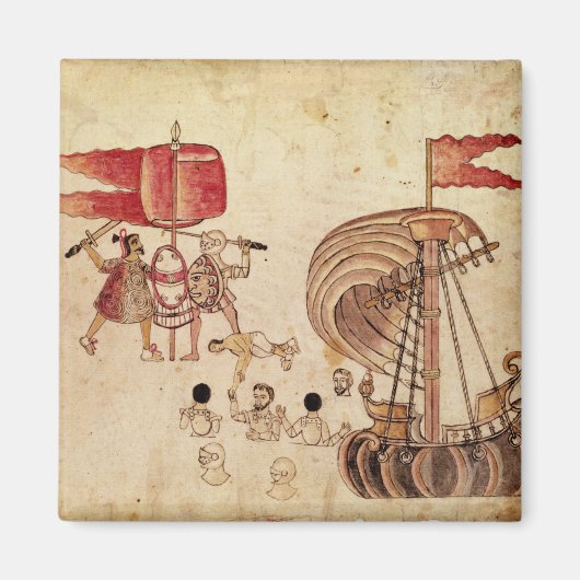 トラスカランの戦士 マグネット (正面)