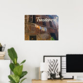 トラステベレローマ ポスター (ホームオフィス)