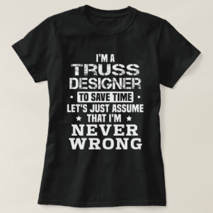 トラスデザイナー Tシャツ