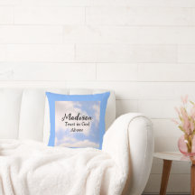 トラストインゴッドブルースカイ名前をカスタムする 感動的