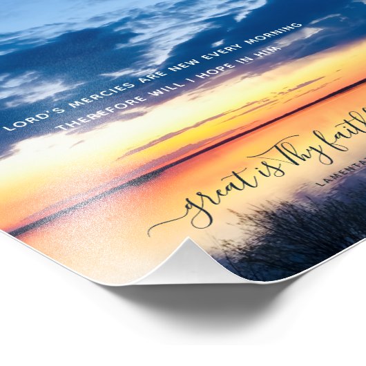 トラストインスパイア引用文サンセットフォトプリント フォトプリント (角)