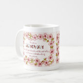 トラストエホバと全ハート聖なる書物、 経典マグ コーヒーマグカップ (正面左)