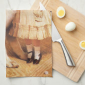 トラストバイチャールズバートン理容師サンバーナルドッグ キッチンタオル (四つ折り)