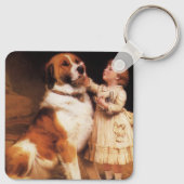 トラストバイチャールズバートン理容師サンバーナルドッグ キーホルダー (裏面)