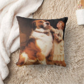 トラストバイチャールズバートン理容師サンバーナルドッグ クッション (ブランケット)