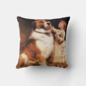 トラストバイチャールズバートン理容師サンバーナルドッグ クッション (裏面)