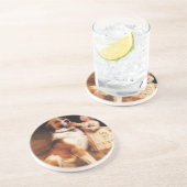 トラストバイチャールズバートン理容師サンバーナルドッグ コースター (側面)