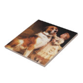 トラストバイチャールズバートン理容師サンバーナルドッグ タイル (側面)