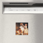 トラストバイチャールズバートン理容師サンバーナルドッグ マグネット (インサイチュ (食洗機))