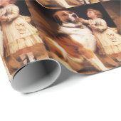 トラストバイチャールズバートン理容師サンバーナルドッグ ラッピングペーパー (ロールコーナー)