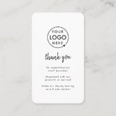 トラストパイロットレビュー |ビジネスレビューリンクQRコード 名刺 (裏面)