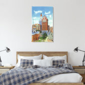 トラストビル&トラベラーズタワービュー キャンバスプリント (インサイチュ (寝室))