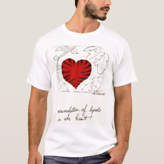 トラストライプのなハートのワイシャツ Tシャツ