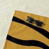 トラストライプビーチタオル ビーチタオル (インサイチュ)