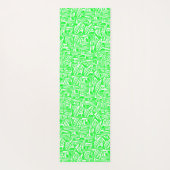 トラソスヴェルデスe brancos sem padrao visevel. ヨガマット (裏面)