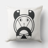 トラタイガージオメトリック〔占星術の〕十二宮図 アウトドアクッション (正面)