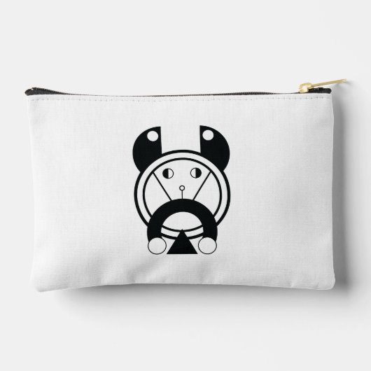 トラタイガージオメトリック〔占星術の〕十二宮図 アクセサリーポーチ (裏面)