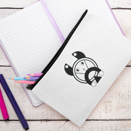 トラタイガージオメトリック〔占星術の〕十二宮図 アクセサリーポーチ