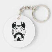 トラタイガージオメトリック〔占星術の〕十二宮図 キーホルダー (裏面)