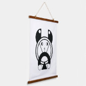 トラタイガージオメトリック〔占星術の〕十二宮図 吊り下げ型タペストリー (傾斜あり)