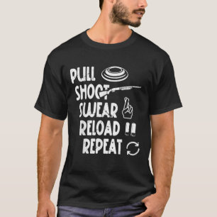 トラッおもしろいプシュータギアプルシュートSwearリロードRe Tシャツ