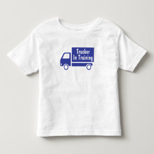 トラッカーの訓練中のトラッカー トドラーTシャツ